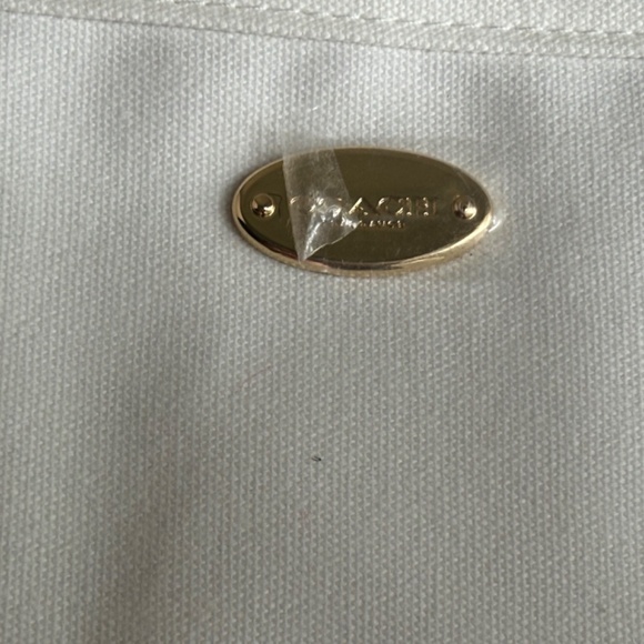 New Coach Violet Leather Crossbody w/ 2 Straps & Coach Floral Patterned Tote Set - Picture 11 of 11